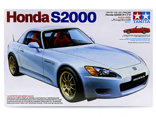 24245 Tamiya Honda S 2000 (2001 Verdion) (1:24)