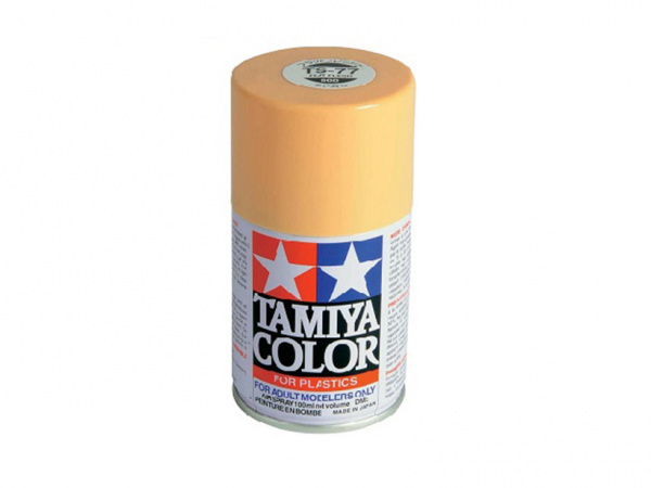 85077 Tamiya TS-77 Flat Flesh (Телесная) краска-спрей 100 мл.