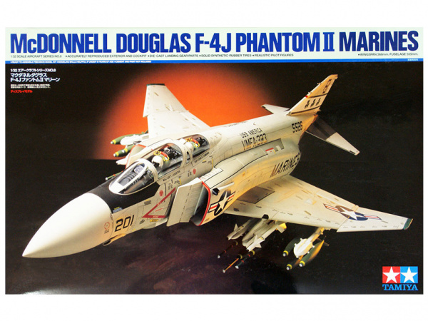 60308 Tamiya Американский самолёт McDonnell Douglas F-4J Phantom II Marines (1:32)