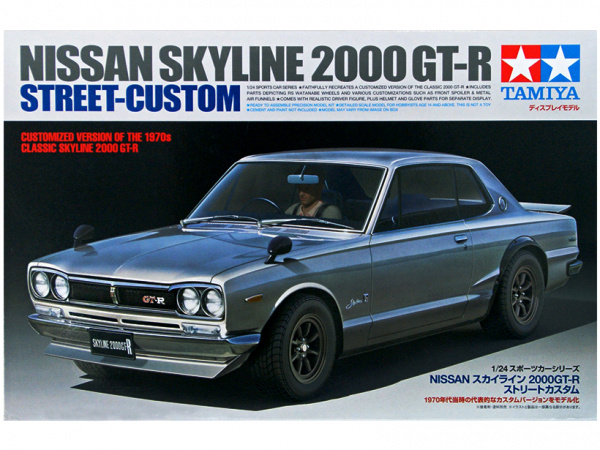 24335 Tamiya Nissan Skyline 2000 GT-R - Street Custom (1:24)