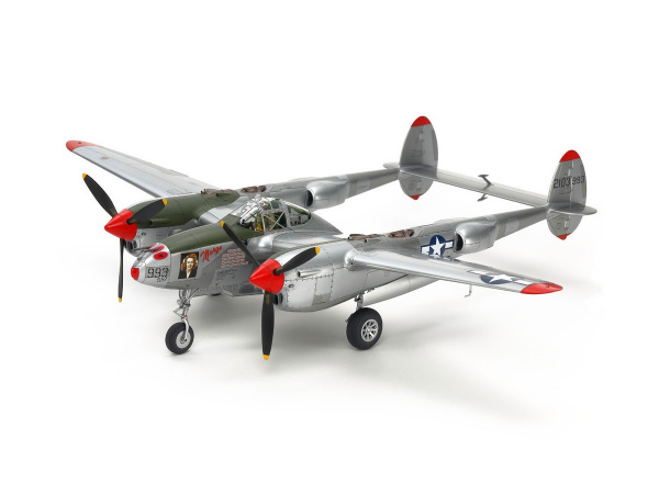 61123 Tamiya Американский истребитель Lockheed P-38J Lightning (1:48)