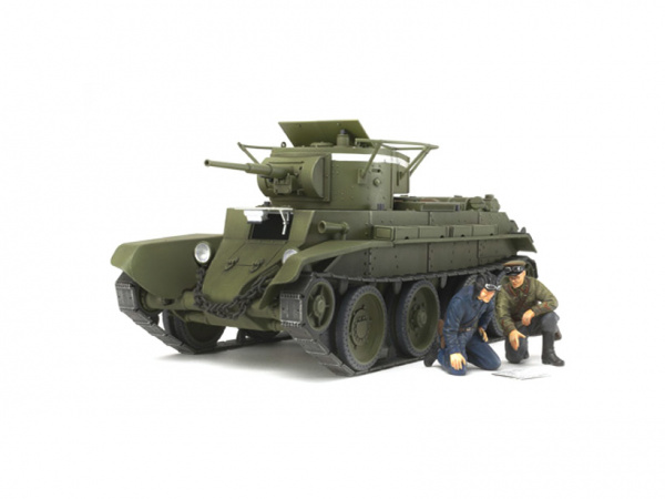 35309 Tamiya Советский лёгкий танк БТ-7 (выпуск 1935 г) с 2-мя фигурами (1:35)