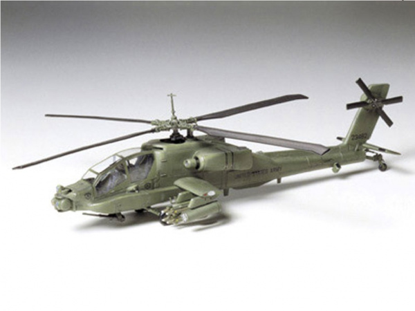 60707 Tamiya Американский ударный вертолет Huges AH-64 Apache (1:72)
