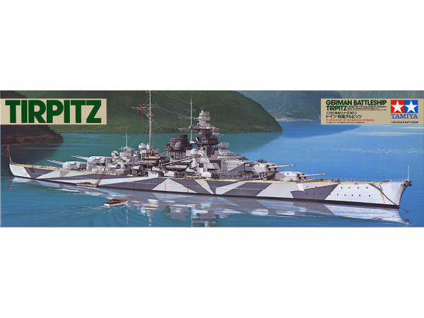 78015 Tamiya Немецкий линкор "Tirpitz" (1:350)