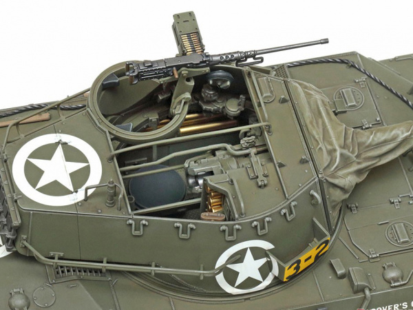 35376 Tamiya Американская противотанковая САУ M18 Hellcat с одной фигурой. (1:35)