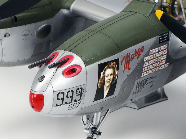 61123 Tamiya Американский истребитель Lockheed P-38J Lightning (1:48)