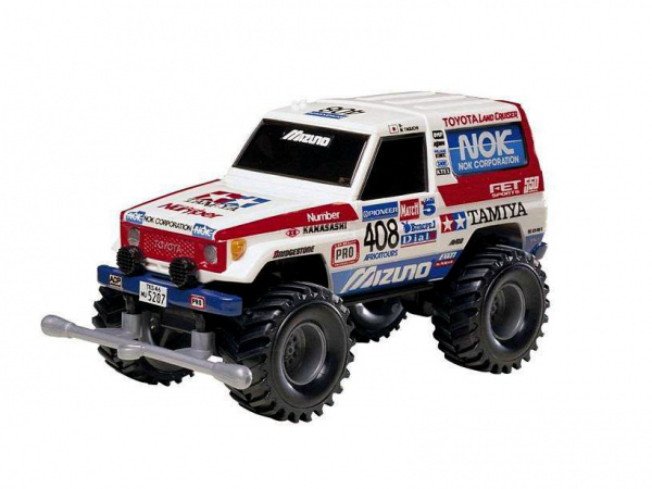 19013 Tamiya Toyota Land Cruiser-90 Paris-Dakar с электромоторчиком (1:32)