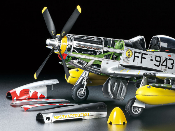60328 Tamiya Американский истребитель North American F-51D Mustang Korean War (1:32)
