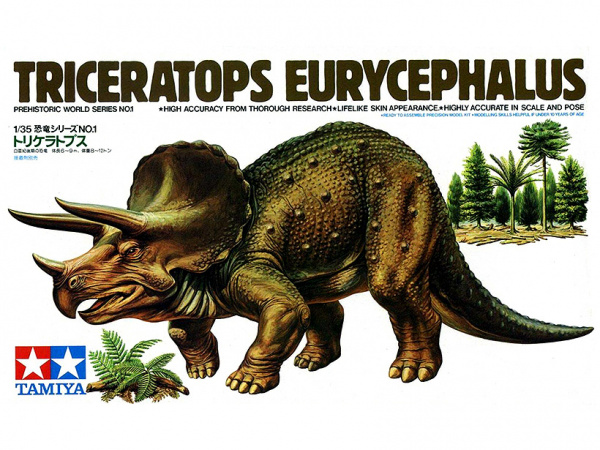 60201 Tamiya Triceratops Eurycephalus (1:35)