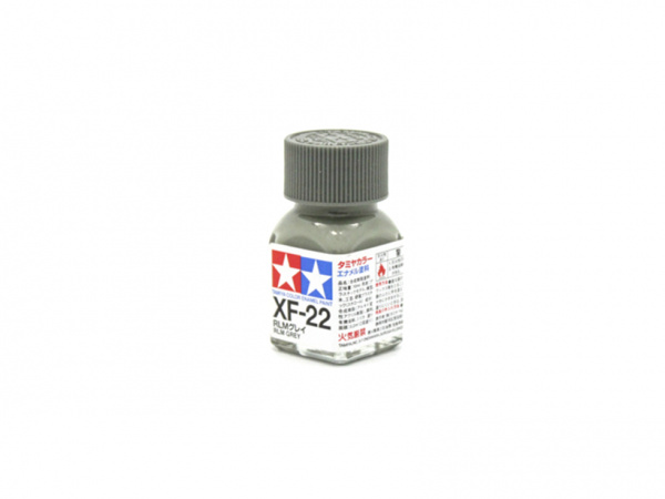 XF-22 RLM Grey flat, enamel paint 10 ml. (RLM Серый матовый) Tamiya 80322