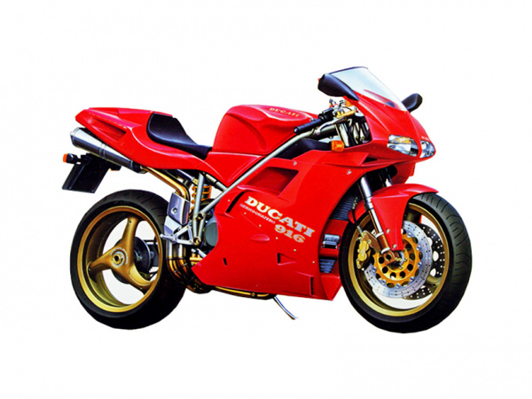 14101 Tamiya Мотоцикл Ducati Desmosedici (1:12)