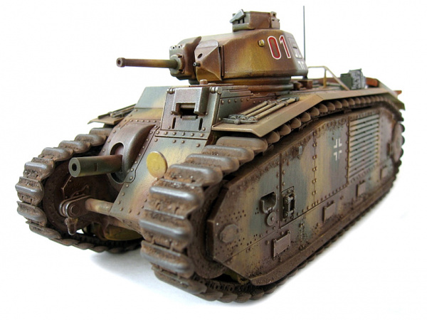 30058 Tamiya Французский тяжёлый танк B1 bis (1:35)