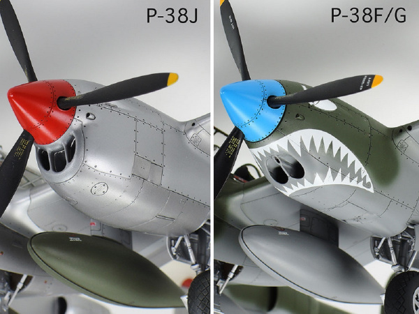 61123 Tamiya Американский истребитель Lockheed P-38J Lightning (1:48)