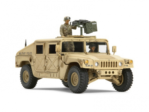32567 Tamiya Современный американский военный автомобиль 4x4 Hummer с двумя фигурами (1:48)