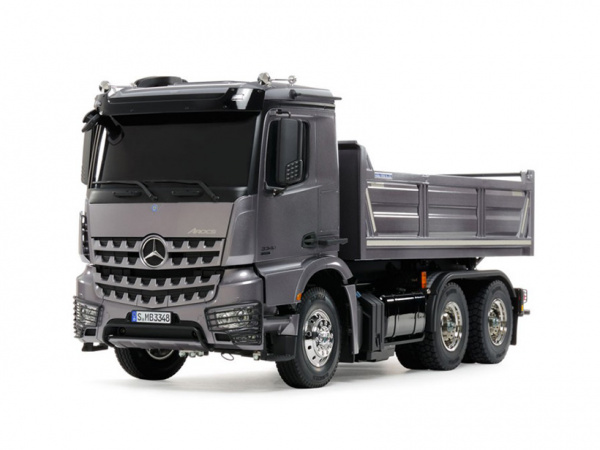 56357 Tamiya Радиоуправляемый грузовик Mercedes-Benz 3348 6x4 Tipper Truck (1:14)