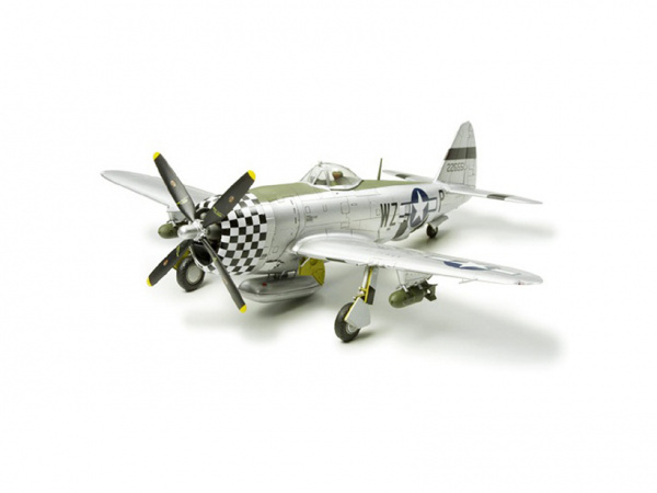 60770 Tamiya Американский истребитель-бомбардировщик Republic P-47D Thunderbolt "Bubbletop" (1:72)