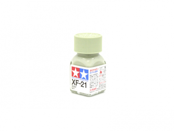 XF-21 Sky flat, enamel paint 10 ml. (Небесный матовый) Tamiya 80321