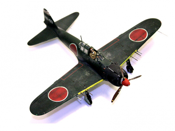 61027 Tamiya Японский лёгкий истребитель Mitsubishi A6M5C Type 52 Zero Fighter (Zeke) (1:48)