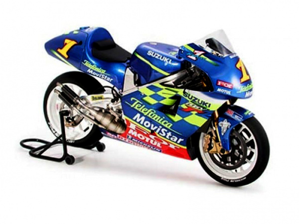 14089 Tamiya Мотоцикл Telefonica MoviStar SUZUKI RGV-Г `01 (1:12)