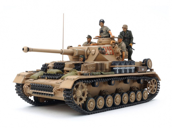 35378 Tamiya Немецкий танк Panzerkampfwagen IV Ausf.G ранний (5 миниатюр) (1:35)