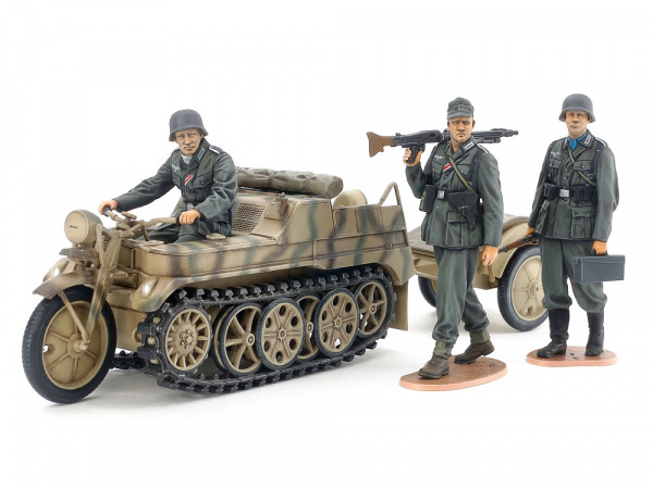 35377 Tamiya Немецкий гусеничный мотоцикл Sd.Kfz.2 Kettenkraftrad (1:35)