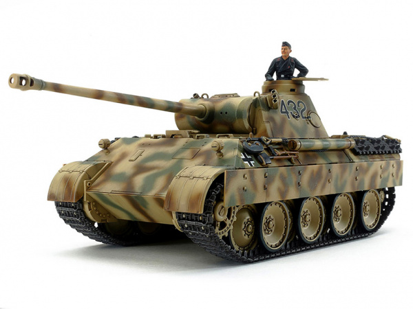 32597 Tamiya Немецкий средний танк Танк Panther Ausf.D (1:48)