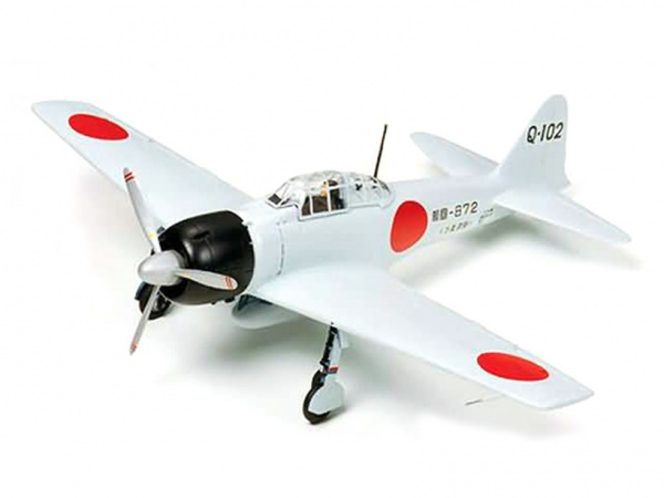61025 Tamiya Японский истребитель Mitsubishi А6М3 Type 32 Zero Fighter (Hamp)) (1:48)