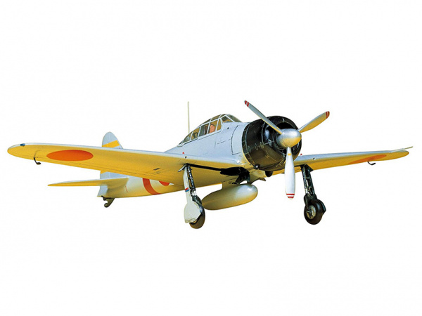 61016 Tamiya Японский палубный истребитель A6M2 Type 21 Zero Fighter (1:48)