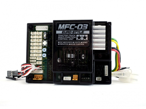 56523 Tamiya Многофункциональный блок световых и звуковых эффектов MFC-03 (Euro-Style)