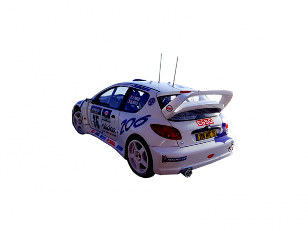 24221 Tamiya Peugeot 206WRC (1:24)