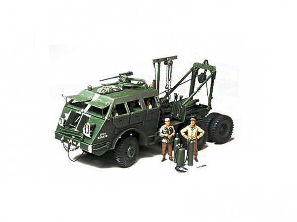 35244 Tamiya Американский тягач М26 для буксировки танков с шестью фигурами. 1943 г. (1:35)