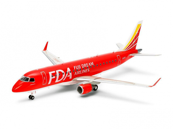 92197 Tamiya Самолёт Embraer 175 Fuji Dream Airlines (1:100)