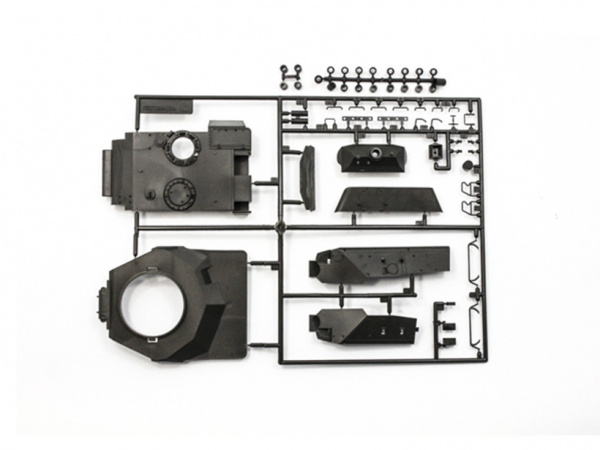 35112 Tamiya Танк Leopard A4 1 фигурой (1:35)