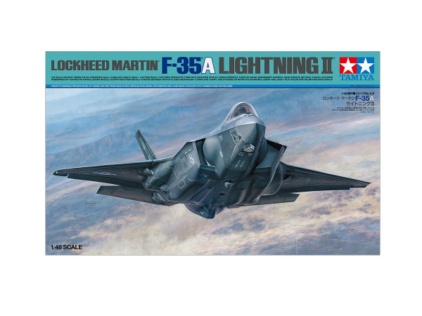 61124 Tamiya Американский истребитель-бомбардировщик Lockheed Martin F-35A Lightning (1:48)