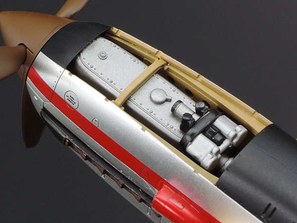 25424 Tamiya Японский истребитель Kawasaki Ki-61-Id Hien Silver Plated (1:48)