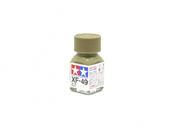XF-49 Khaki flat, enamel paint 10 ml. (Хаки матовый) Tamiya 80349