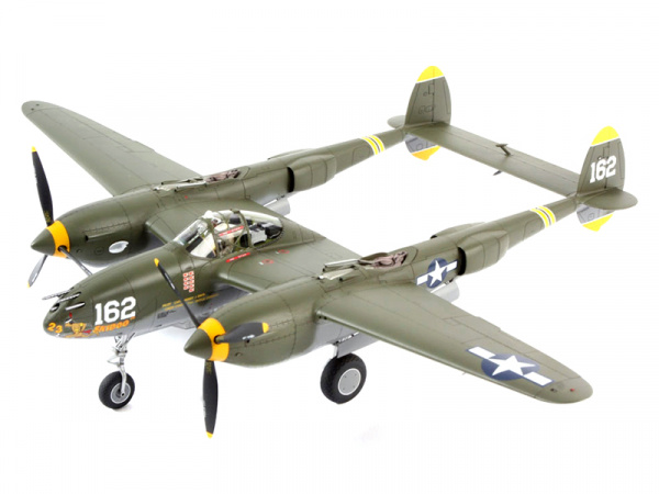 25199 Tamiya Американский истребитель Lockheed P-38 H Lightning (Ограниченная серия) (1:48)