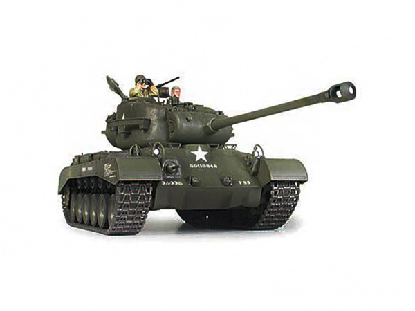 35254 Tamiya Американский cредний танк М26 Pershing (Т26Е3) с 90мм пушкой (1:35)