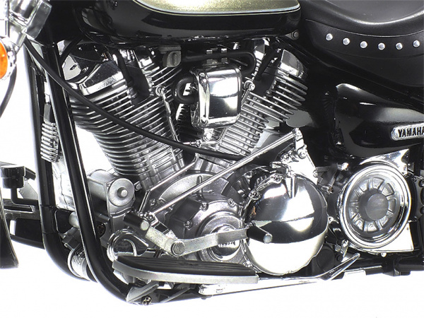 14135 Tamiya Мотоцикл Yamaha XV1600 Road Star Custom (1:12)