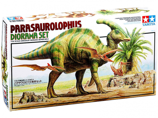 60103 Tamiya Диорамма Parasaurolophus Diorama Set (1:35)