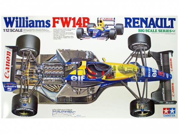 12029 Tamiya Williams FW14B - w/Photo-Etched Parts (1:12)