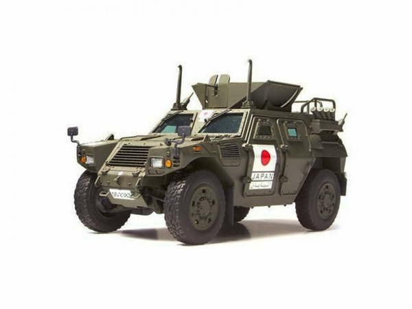 35275 Tamiya Современный японский бронеавтомобиль с 5,56 мм. пулеметом и фигурой водителя (1:35)
