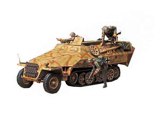 35195 Tamiya Немецкий полугусеничный бронетранспортер Mtl.Spw Sd.Kfz.251/1 Ausf.D (1:35)