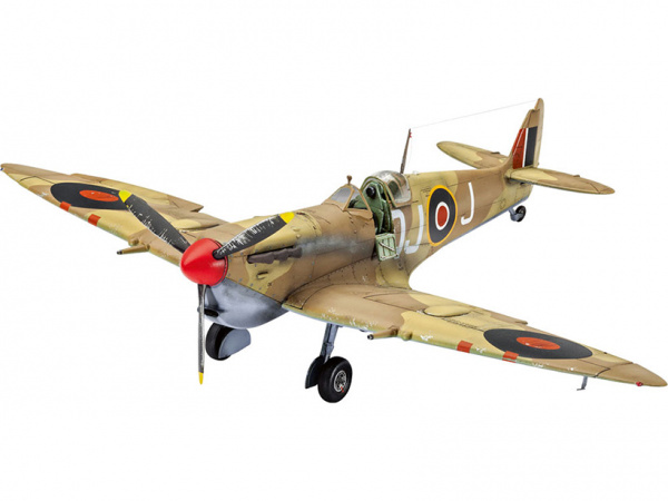 61035 Tamiya Британский истребитель Supermarine Spitfire Mk.Vb Trop. (1:48)