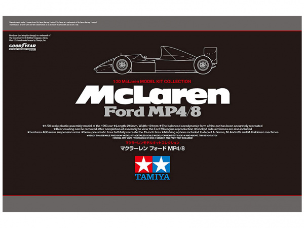 25171 Tamiya  McLaren Honda MP4/7 (1:20)