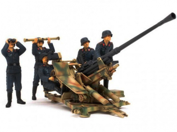 35302 Tamiya Немецкое зенитное орудие 3.7cm FLAK37 с 5 фигурами (1:35) 