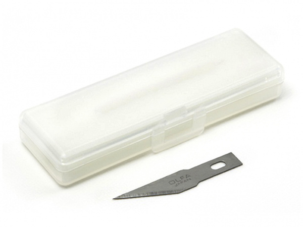 74099 Tamiya Прямые сменные лезвия (5 шт.) для ножа 74098 