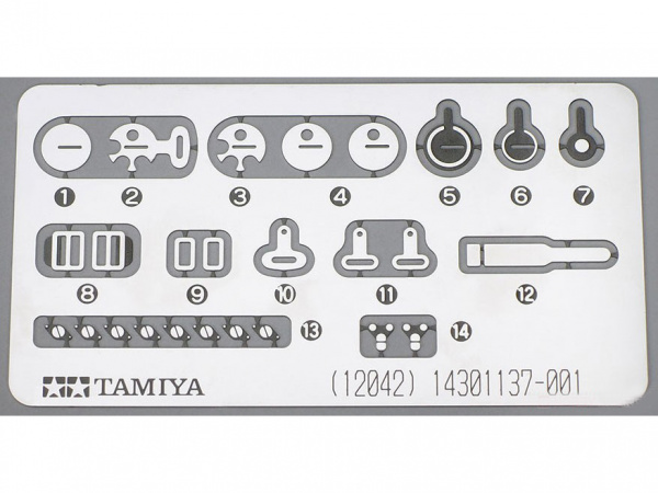 12042 Tamiya Гоночный автомобиль Brabham BT44B 1975 Martini (1:12)