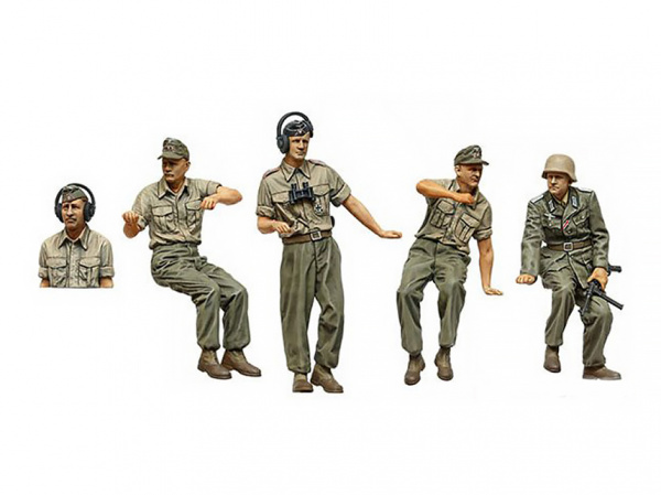 35378 Tamiya Немецкий танк Panzerkampfwagen IV Ausf.G ранний (5 миниатюр) (1:35)