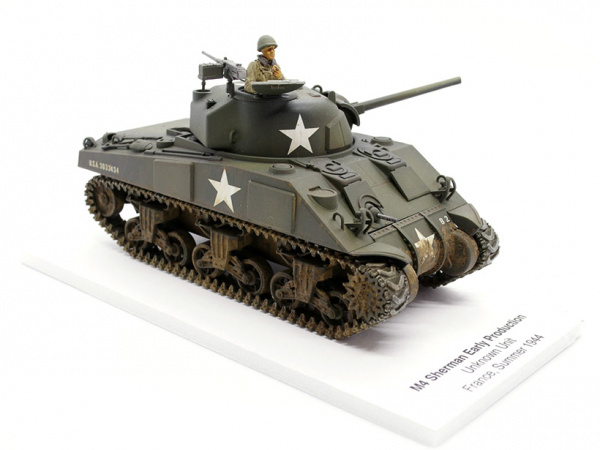 32505 Tamiya Американский танк  M4 Sherman (ранняя версия) с 75-мм пушкой (1:48)